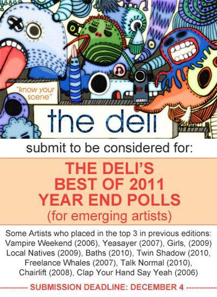 SUBMIT: THE DELI’S BEST OF NYC 2011 YEAR END POLL
