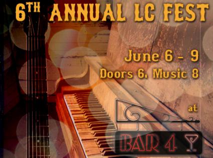 6th Annual LC Fest: the invasion of the Brooklyn Songwriters – June 6-9