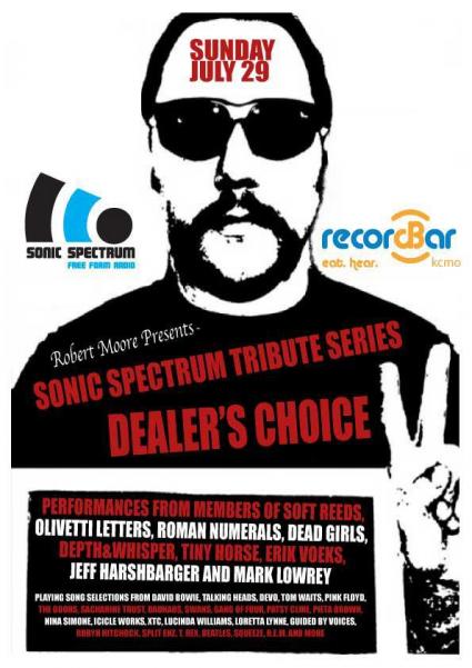 Show preview: Sonic Spectrum Dealer’s Choice at recordBar, 7.29.12