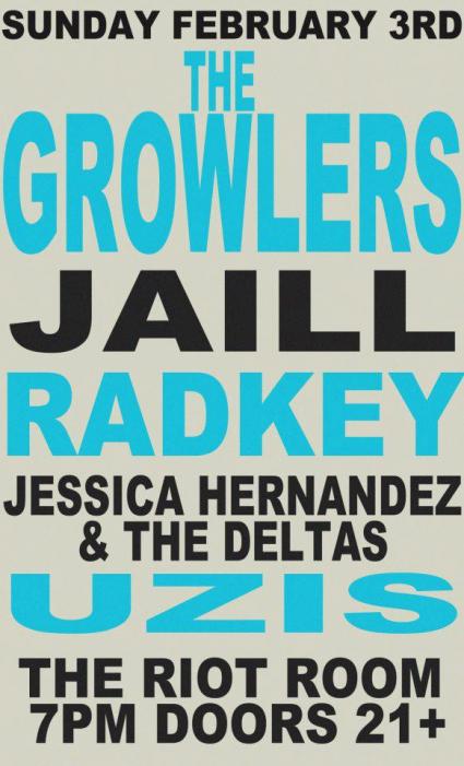 Show review: The Growlers/Radkey/UZIS at Riot Room, 2.3.13