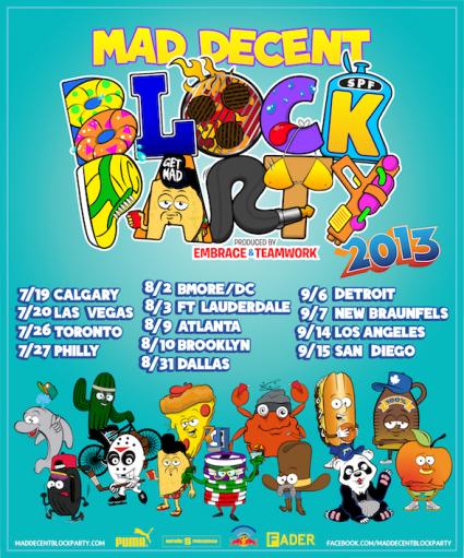 Mad Decent Block Party Dates Announced