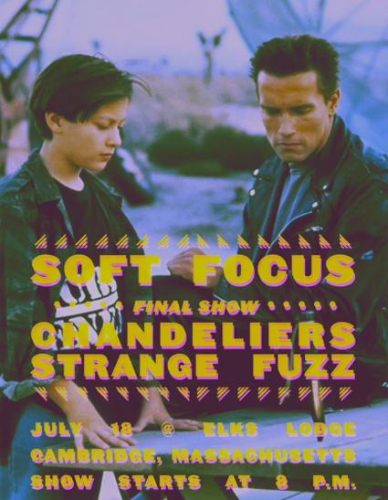 Soft Focus Plays Final Show At Elk’s Lodge This Thursday with Chandeliers and Strange Fuzz