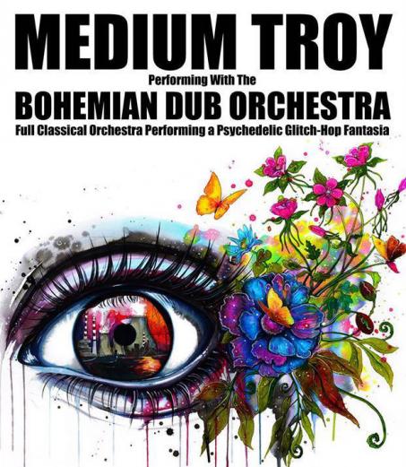 Medium Troy Featuring the Bohemian Dub Orchestra at Refuge 11.2