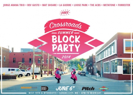 Golden Sound Records presents 3rd annual Crossroads Summer Block Party