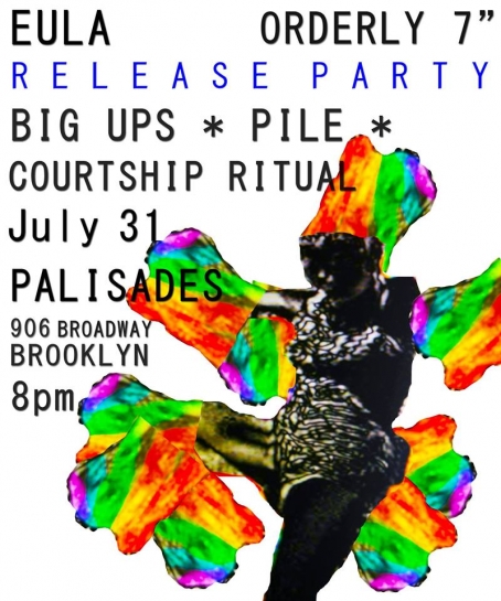 Eula celebrates EP Release at Palisades on 07.31 with Big Ups, Courtship Ritual and Pile