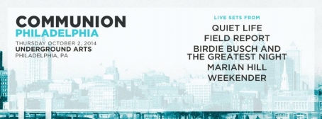 Communion Philadelphia w/Weekender, Birdie Busch and the Greatest Night, Marian Hill & More at Underground Arts Oct. 2