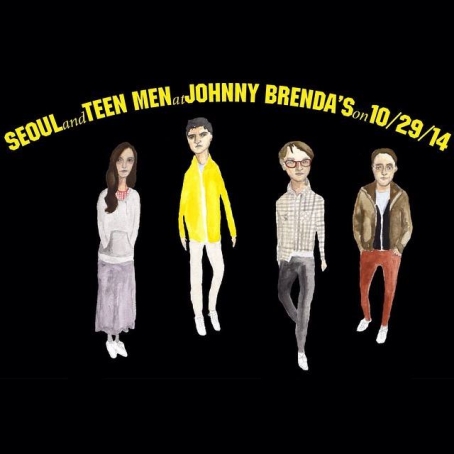 Teen Men Opening for Seoul at JB’s Oct. 29