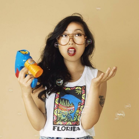 Asian NYC Rapper Awkwafina celebrates book release at Baby’s All Right on 05.07