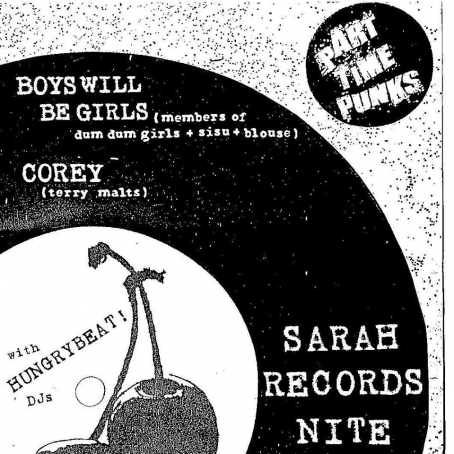 Members of Dum Dum Girls, Blouse, Terry Malts performing jangle-pop covers at Sarah Records Nite 6.21.15