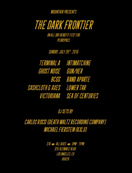 Mountair raises benefit for Pehrspace: The Dark Frontier