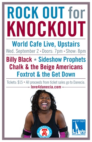 Rock Out for Knockout Benefit Show at WCL Sept. 2
