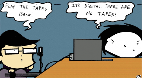 Krust Toons: “No Tapes!” by Teddy Hazard