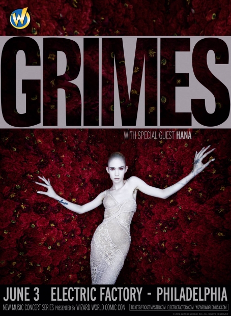Ticket Giveaway: Grimes & HANA at the E Factory This Friday