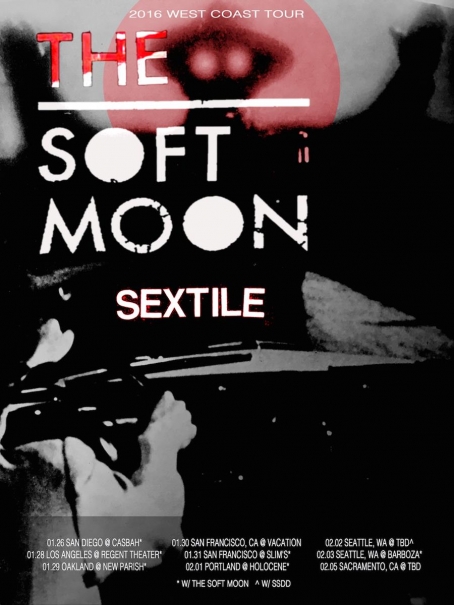 Sextile set to join Soft Moon for 2016 West Coast Tour