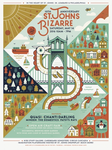 10th Annual St. Johns Bizarre announces stacked lineup