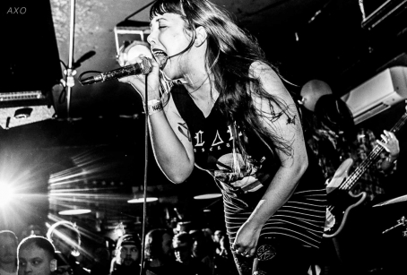 Power to the ladies: Jessy of NYC Hardcore band Outskirts
