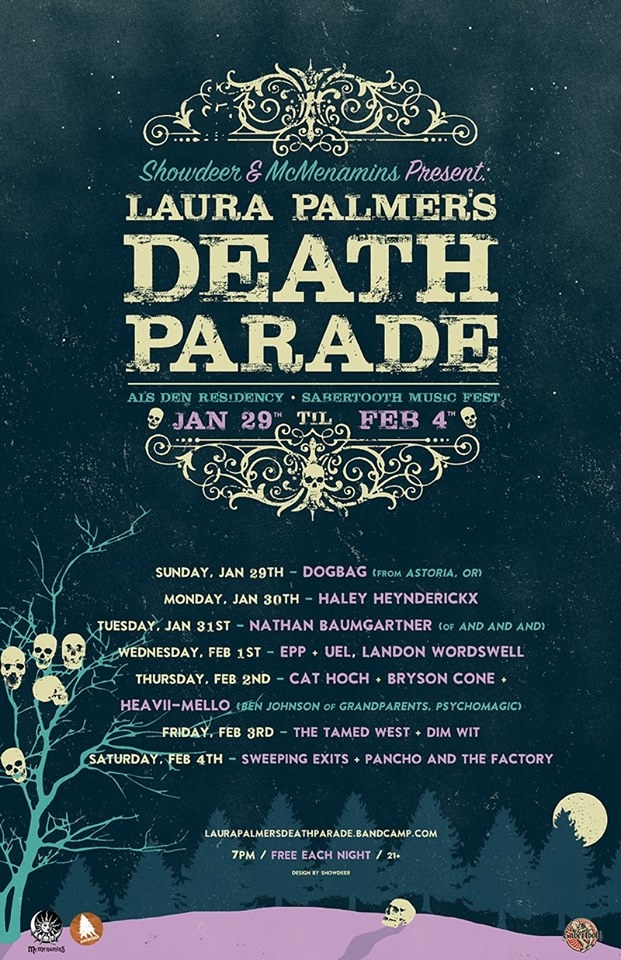 Laura Palmer’s DEATH PARADE’s Residency is in Full Effect