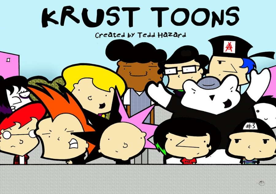 Krust Toons: “Police Navidad” by Tedd Hazard