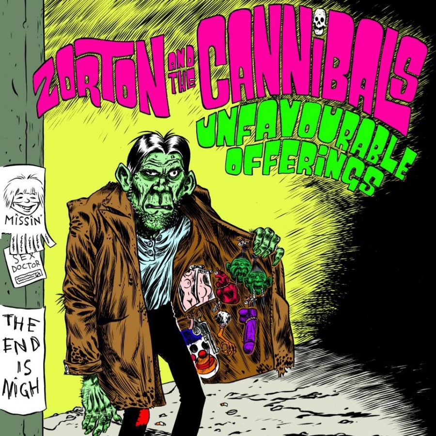 ZORTON & THE CANNIBALS – NEW ALBUM “UNFAVOURABLE OFFERINGS”