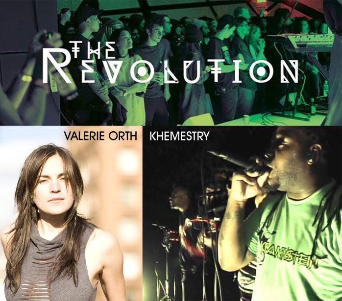 Saturday 08.26 – The Revolution VOL. 18, ft. Valerie Orth, Khemestry & The Odd Hawk Orchestra