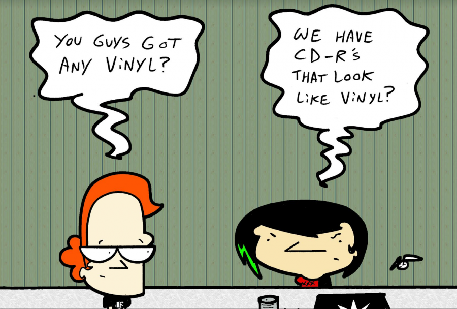 Krust Toons: “Got Any Vinyl?” by Tedd Hazard