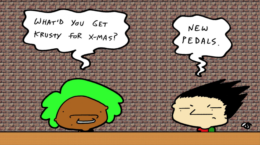 Krust Toons: “Merry X-Mas” by Tedd Hazard