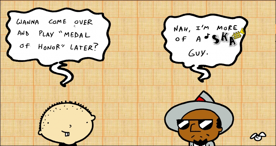 Krust Toons: “Medal of Honor” by Tedd Hazard