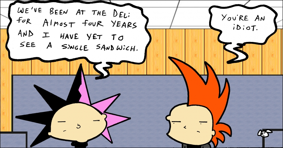 Krust Toons: “At The Deli” by Tedd Hazard