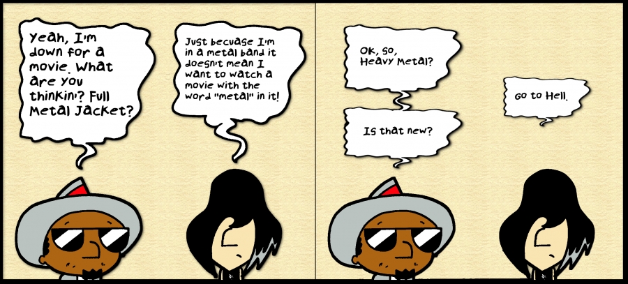 Krust Toons: “Metal” by Tedd Hazard