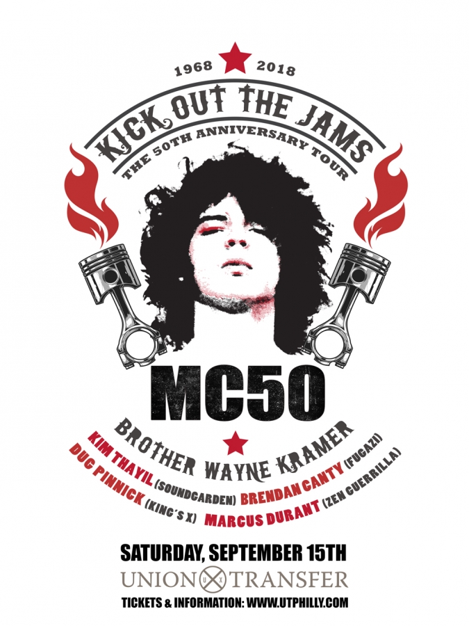 Ticket Giveaway: MC50 Presents Kick Out The Jams w/The Detroit Rockers & Pinkwash at Union Transfer Next Saturday