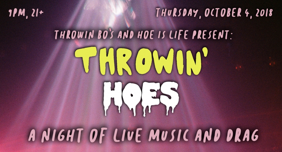 Showcase Alert: Throwin’ Hoes at The Elbo Room (10.4) ft. Astu, Qing Qi & More
