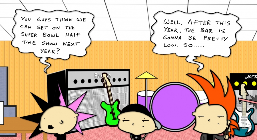 Krust Toons: “The Super Bowl Halftime Show Next Year” by Tedd Hazard