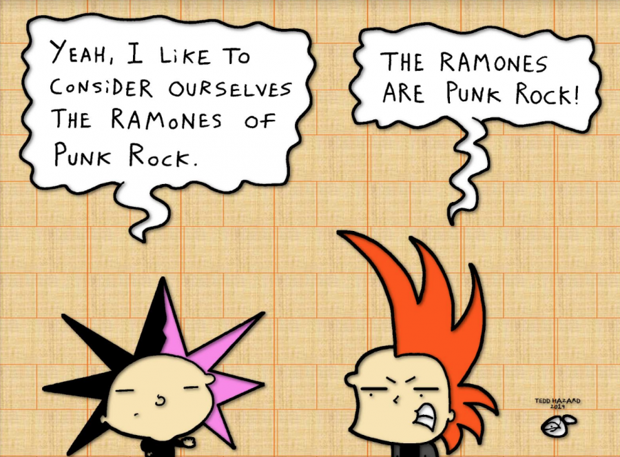 Krust Toons: “The Ramones of Punk Rock” by Tedd Hazard
