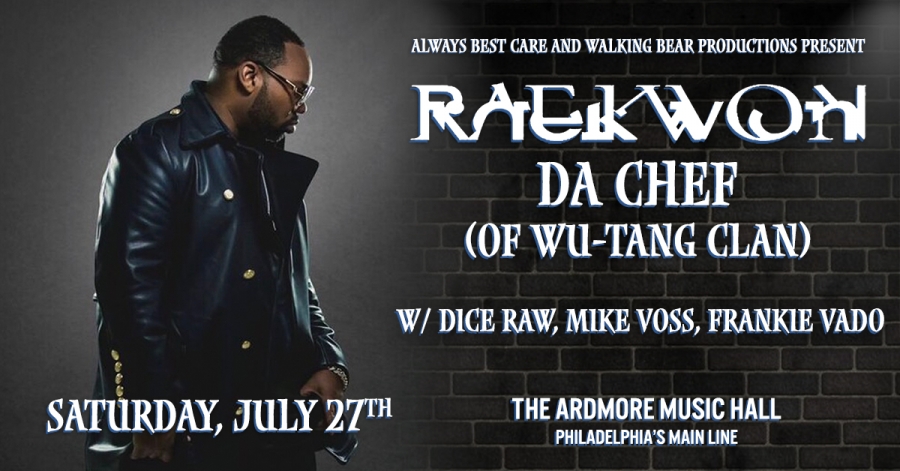 Ticket Giveaway: Raekwon (of the Wu-Tang Clan) at The Ardmore Music Hall This Saturday