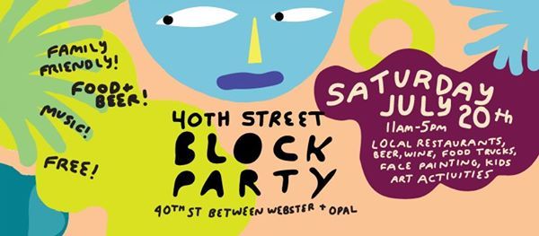 Temescal Block Party July 20