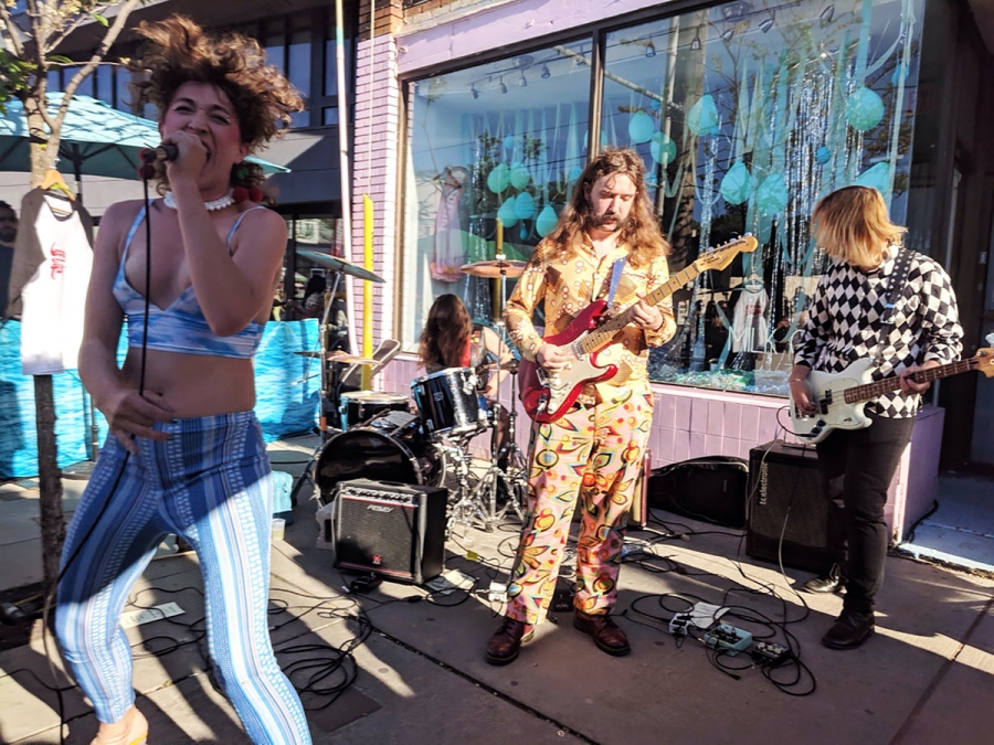 Cherry Hooker – Glam Punks Rockin’ The Powder Box Release Party at Bovine 11.30