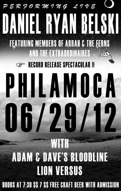 Daniel Ryan Belski Record Release Spectacular at PhilaMOCA June 29