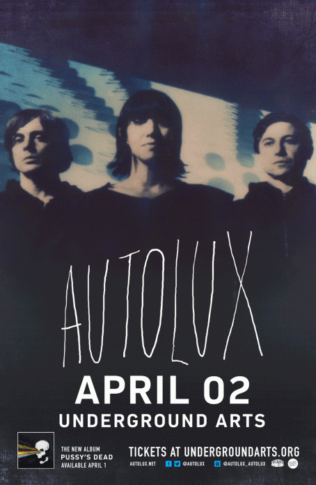 Ticket Giveaway: Autolux at Underground Arts This Saturday