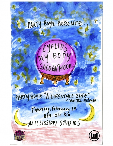 PARTY BOYZ ZINE III POSTER